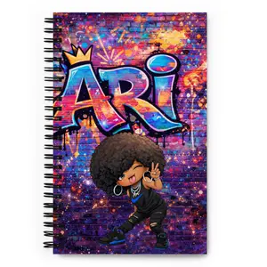Ari Graffiti Spiral notebook