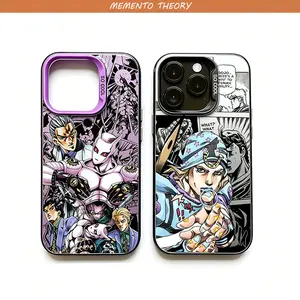 Anime J-Jojos B-Bizarres Adventures Phone Case ,Stylish & Durable Christmas Gift: Fashionable Phone Case for iPhone 11-17– Perfect Blend of Protection and Trend