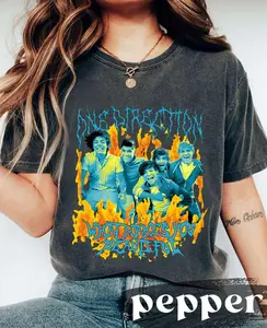 One Direction What Makes You Beautiful Funny Metal T-Shirt, Heavy Metal Direction Shirt, One Direction Metal Shirt, Heavy Metal T-Shirt