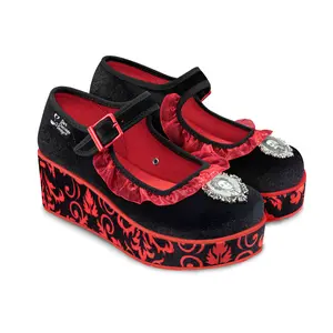 Hot Chocolate Design Memento Mori Women's Mary Jane Platform