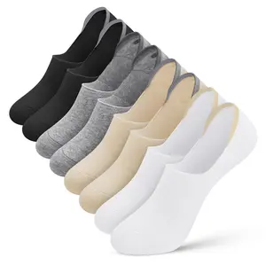 wernies No Show Socks Women Low Socks Non Slip Flat Boat Line 4 Pairs,Ultra-Thin No Show Liner Socks, Moisture Wicking Non-Slip Boat Socks, Perfect Daily Basics for Summer