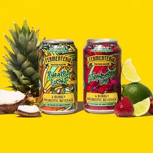 Fermenteria Water Kefir Sparkling Probiotic Beverage