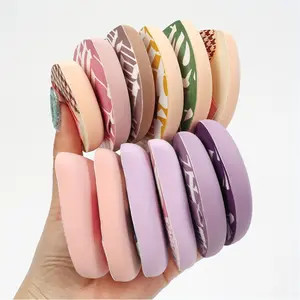 4/8pcs Extra Large Cloud Makeup Powder Puffs , Water-Activated Latex-Free Beauty Sponge, Flawless Foundation & Concealer Application, Wet & Dry Dual-Use Sponge Pads, Makeup Sponges