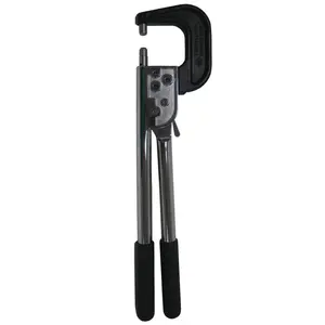 Hand Rivet Squeezer for Solid and Tubular Rivets with 2" Reach and 2" Gap. Will Set Rivets up to 1-3/4" Long. Also Includes 2 Flush Squeezer Dies.