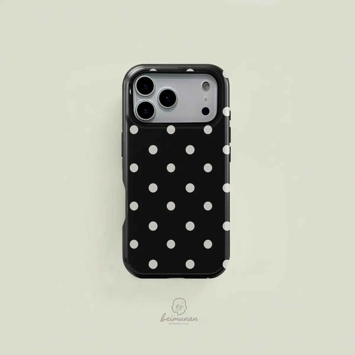 1pc Polka Dot Pattern Phone Case, TPU Shockproof, Durable, Shockproof, Protective, for iPhone 11 12 13 14 15 Pro Max, Samsung Galaxy S24 S23 Ultra, Accessories, Shockproof phone accessory