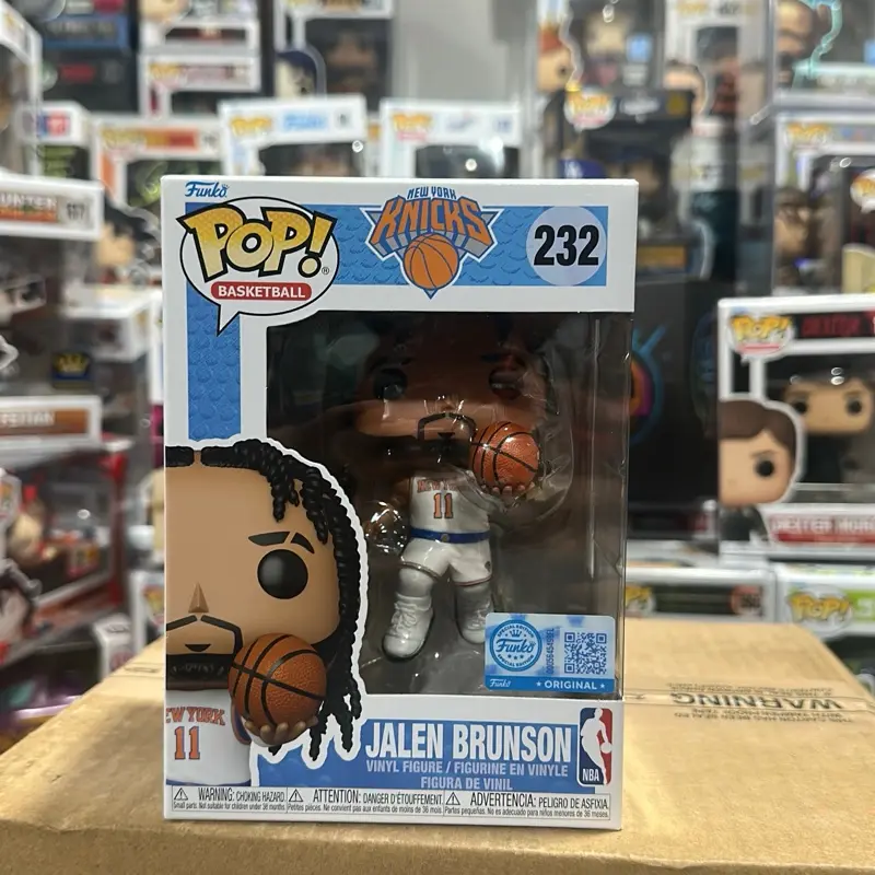 Funko Pop NBA New York Knicks Jalen Brunson Soft Vinyl Figure Collectible Bobblehead