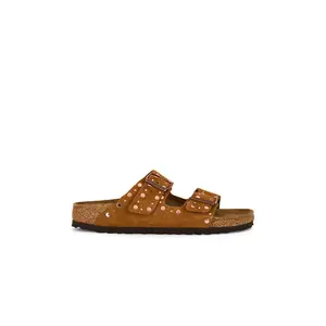 BIRKENSTOCK Arizona Rivets Sandal in Mink