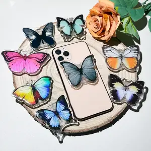 Butterfly Magnetic Phone Grip | Rare Butterfly Wing MagSafe Phone Holder | Cute Kindle Grip Stand, Aesthetic Phone Accessory Gift