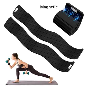 Upgraded Magnetic Ankle & Wrist Weights for Women & Men, Silicone Waterproof, Non-Slip Adjustable Straps, Ideal for Jogging Yoga Pilates
