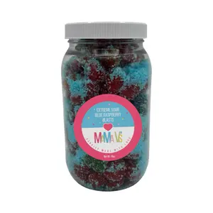 Mama V’s Blasts Candy Jars Extreme Sour, Sour or Sweet Options Mega Viral Candy TikTok Trending Sour Treats