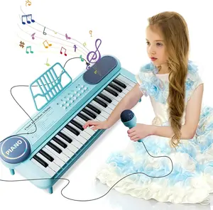 37 keys children's piano, Portable musical instrument for toddlers from 2 years, Educational toy, Birthday boys and girls , Christmas, Easter, Birthday gifts