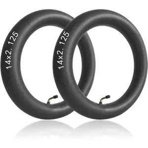 14x2.125 Bike Inner Tubes, 14 Inch Replacement Tire, for Jetson/Gotrax Electric Scooters [Thickened] [45°Angled Valve Stem]