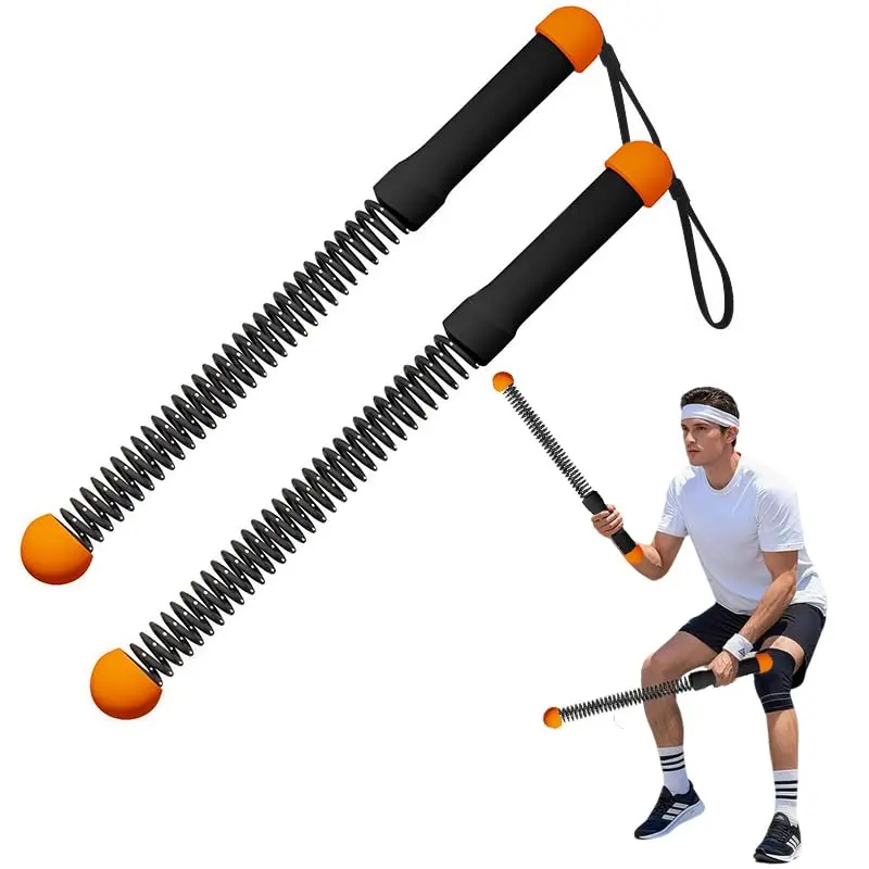 Quiet Ropeless Training Rope，Cordless Battle Ropes with Adjustable Resistance Springs - Weighted Ropeless，Cordless Training & Exercise Equipment with Flex Straps, Portable Silent Gear for Home Workouts