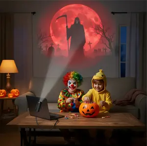Christmas and Halloween LED Projection Light 1 Light + 10/6 Patterns USB Powered 360° Rotatable for Bedroom Ceilings Photography Weddings Birthday Party Gifts Halloween Decorations Christmas Ceiling Lighting