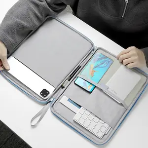 ⎚ Premium Tablet Sleeve Case, Shockproof Tech Organizer Bag for Screen Protection