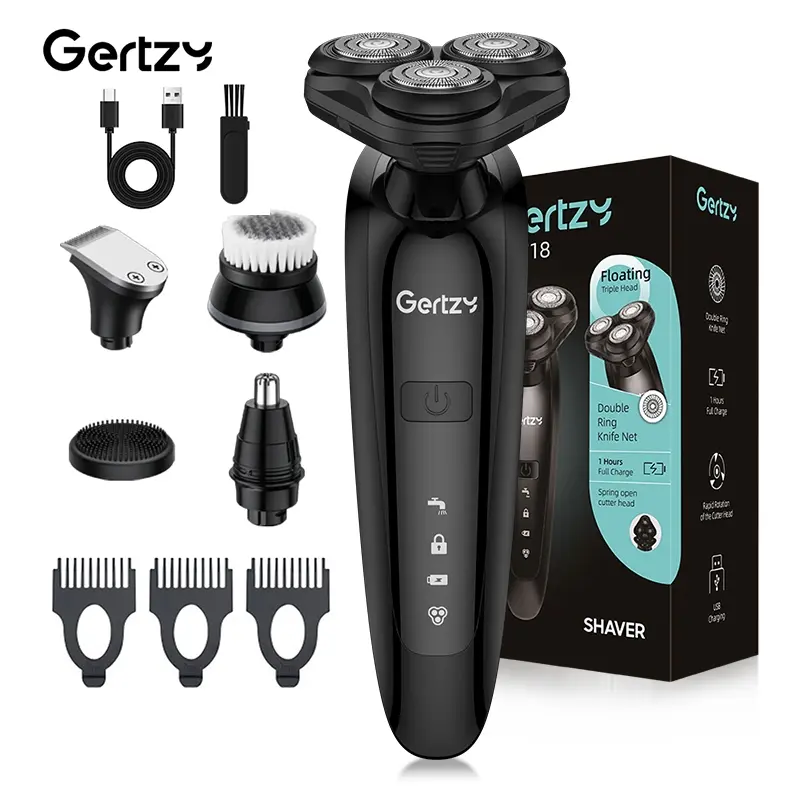 Unisex Body Hair Trimmer, Rechargeable Wireless Shaver for Sensitive Areas, Perfect Gift for Christmas, Mother's Day, Graduation, USB Rechargeable Trimmer