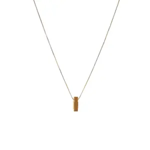 WEWA NUTSHELL CIRCLE CHIP NECKLACE