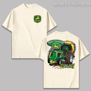 John Deere Tractor Shirt, Deere Commander Farming T-Shirt, Farm Tractor Graphic Tee
