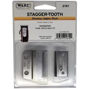 WAHL 2 Hole Cordless Magic Stagger-Tooth Clipper Blade "2161"