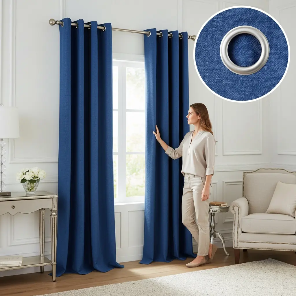 Textured 84" Curtains