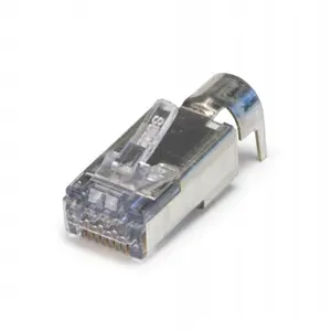 Platinum Tools  EZEX48 Shielded RJ45 External Ground Connectors - Bag of 100