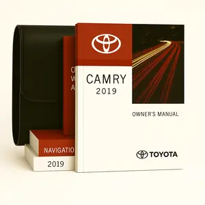 2019 Toyota Camry Owners Manual Set