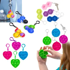 2 1/4" - 3 1/4" Bulk 180 Pc. Lotsa Pops Popping Keychain Backpack Clips
