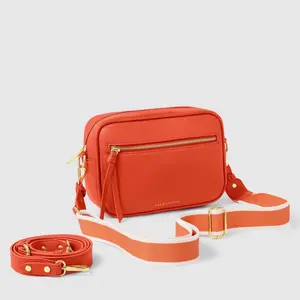 Deep Orange Crossbody