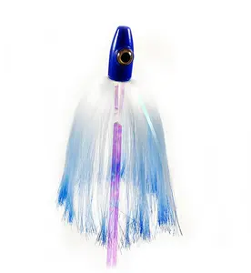 MagicTail HooMagic Trolling Lures - Tournament Proven Offshore Bullet Head Style Lure for Tuna Mahi & Wahoo