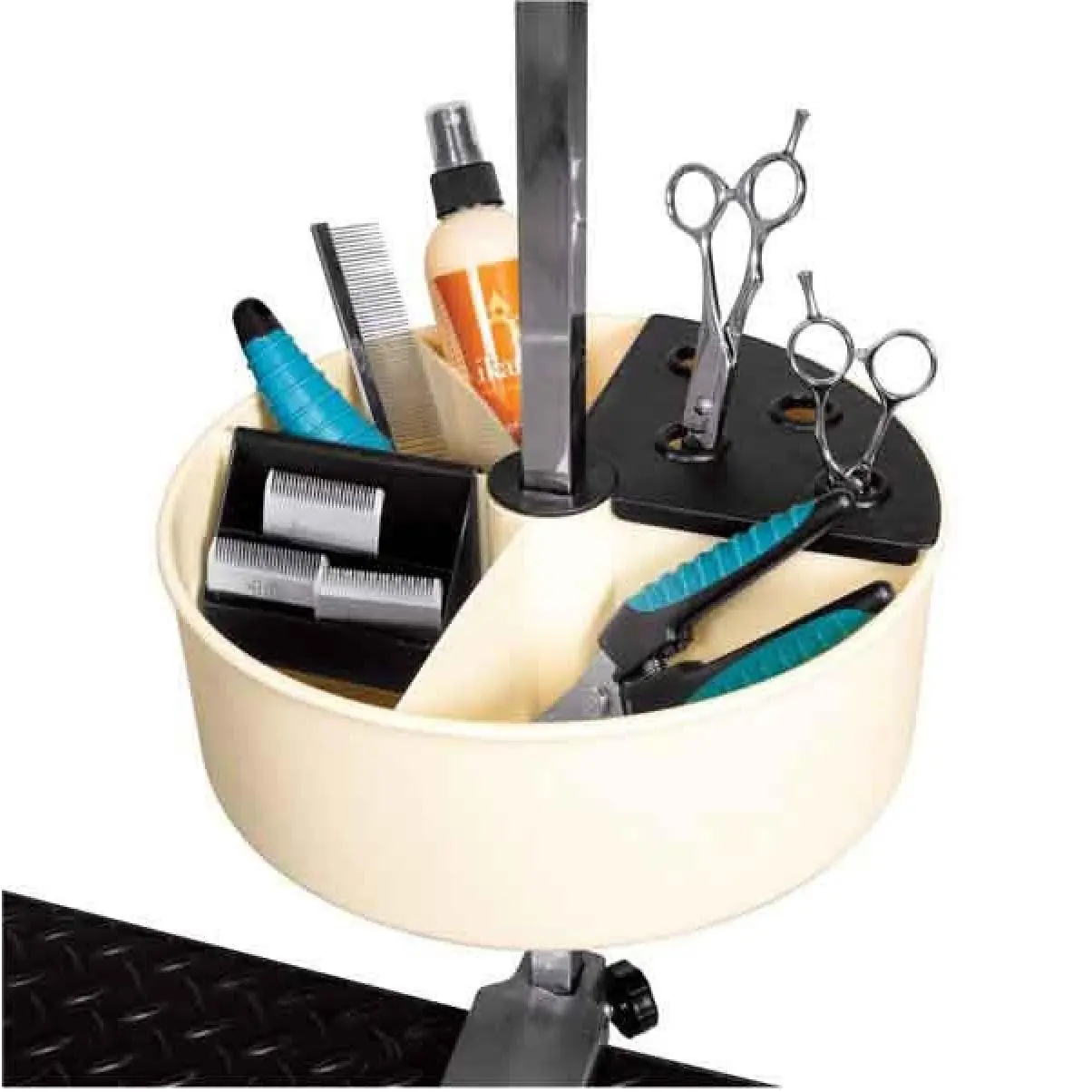 Pet Groomer Tool Organizer Side Kick 2 Professionals Handy Grooming Arm Accessory
