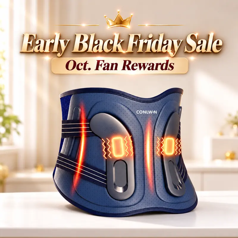 66in Cordless Silky Fabric Graphene Heating Pad Back Recovery Massager - 5 Heat Settings, 6 Vibration Modes, 4D Butterfly Support, Rechargeable, Portable, Voice Guided, GIFT for DAD/MOM' Lower Back Deep Relief, 2026 US TikTok Shop Fall Deals