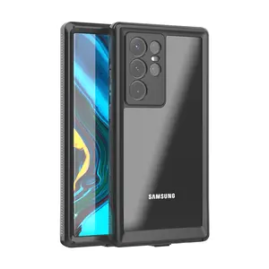 Fin IP68 360 Waterproof For Samsung S25 S24 S23 S22 S21 S20 FE S10 Note 20 Ultra Plus A16 A26 A36 A52 A35 A55 5G Sealed Phone Case