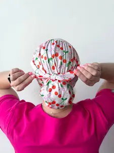 DuoStyle Scrub Hat - Very Cherry