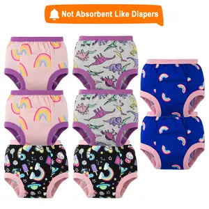 8-Pack Cotton Potty Training for Toddlers – Toilet Training Underwear for Boys and Girls 12M-5T