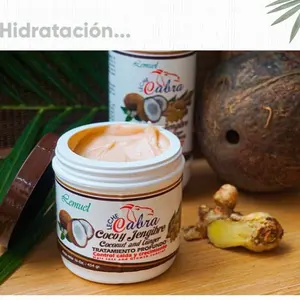 Lemuel Leche Cabra Coconut and Ginger Treatment 16 oz for Strong Hair Hydration with Natural Ingredients for Stronger Hair Conditioner Haircare