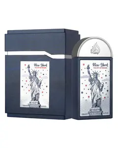 Lattafa Pride New York The City Of Dreams Genderless Perfume - 100ml (3.4oz) Unisex EDP, Urban Woody Spicy-Fruity Aromatic Fragrance Perfumes with Patchouli, Floral Scented Notes