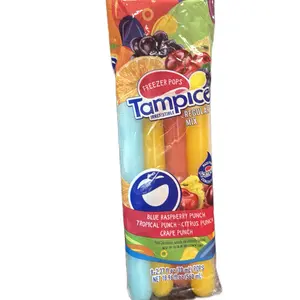3 packs De Freezer Pops Tampico de 8 Und