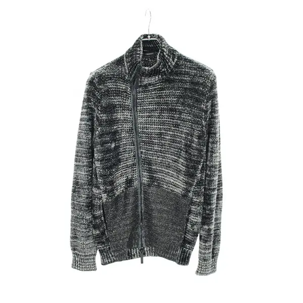 Pre-owned emporio armani 1 Small Leather Goods High Neck Zip Up Knit Jacket 1609262101219926025