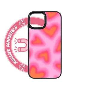 abbyrose Aura Hearts iPhone Case with magnet
