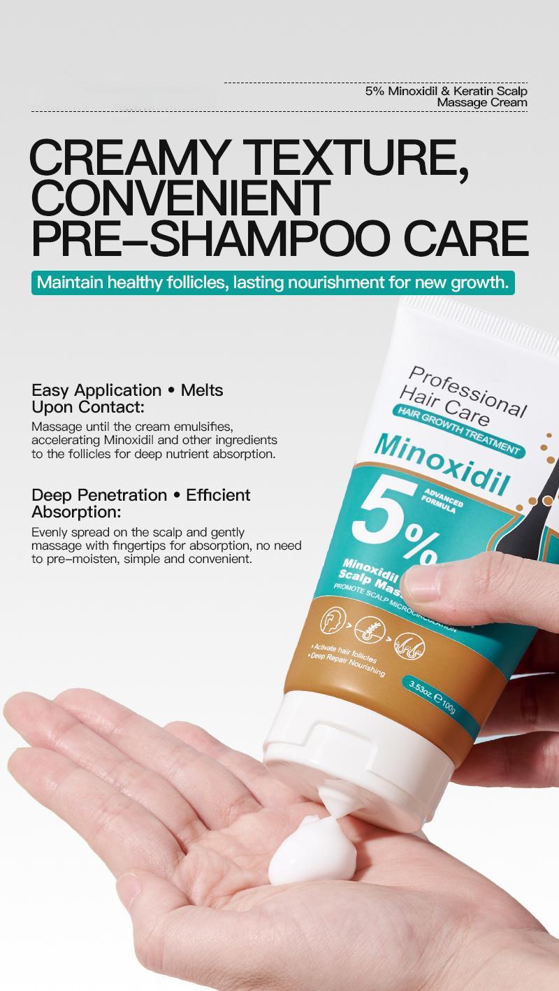 Buy 3 Get 3 Free 5% Minoxidil & Keratin Scalp Massage Cream for Hair Growth Treatment Men Women Nano Foam Essence Fast Regrowth Prevent Loss Buy 3 Get 3 Free 5% Minoxidil & Keratin Scalp Massage Cream for Hair Growth Treatment Men Women Nano Foam Essence Fast Regrowth Prevent Loss
