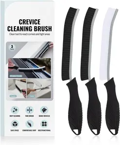 Crevice Cleaning Brush - Grout Scrub Brush, House Cleaning Supplies, Gap Cleaning Tools, Home Essentials, Gifts for Women Men, Hard Bristle Crevice Cleaner Brush for Household Use, Bathroom