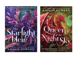 Starkeeper 2-Book Series (Paperback): The Starlight Heir, Queen of the Night Sky – Spellbinding Romantasy Novels of Forbidden Love, Embrace the Magic by Amalie Howard