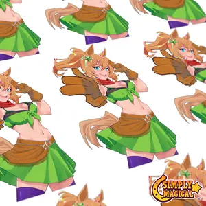 Taiki Shuttle Stickers Vinyl Automotive Decals / Car Sticker (UV and Water Resistant) Vehicle Exterior Decoration