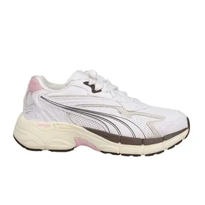 PUMA Womens Teveris Nitro Preppy Lace Up Sneakers Shoes Casual - White