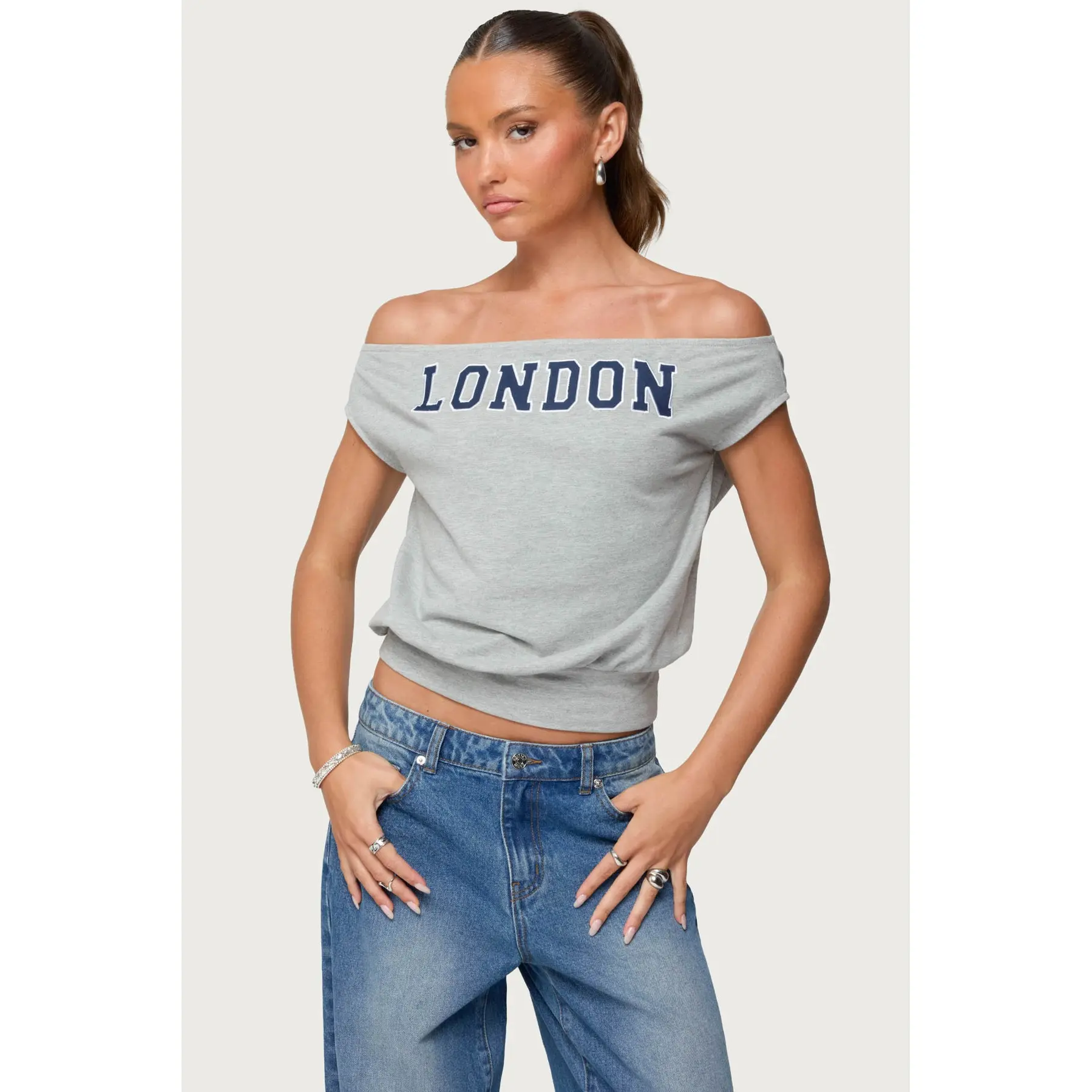 bohemian off shoulder top - TikTok Shop
