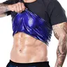 【Black Friday】Men's Sauna Sweat T-Shirts, (Order One Size Up) Athletic Short-Sleeve Tee, Heat Trapping Workout Compression Top, Fitness Gym Daily Workout Wear