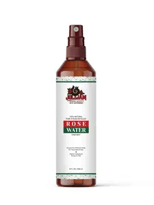 JULZJAM Rosewater Spray for Dreadlocks 100% Natural Pure Steam Distilled Hair Mist 8oz 500 mL Premium Grade Formula