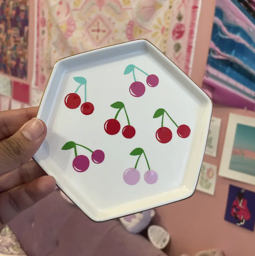 Hex Trinket Tray | Customizable Home Decor and Storage | Jewelry Tray | Trinket Dish | Check Personalization for Instructions