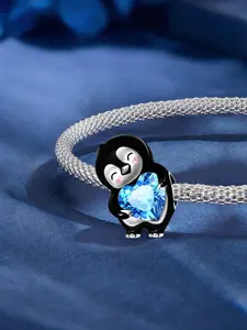 Cute Penguin Design Pendant, Animal Themed Beads, Fashionable Jewelry Accessories for Women & Girls, Trendy All-match & Exquisite DIY Jewelry for Birthday Gift