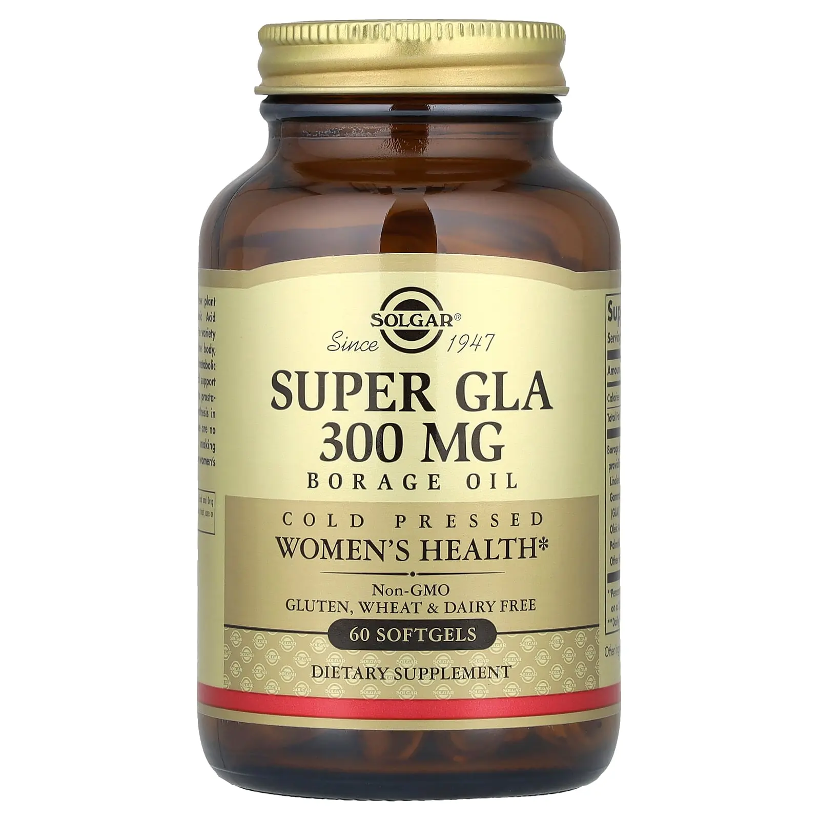 Solgar Super GLA, 60 Softgels